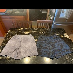 Two (2) Pairs of lululemon Pace Breaker Shorts